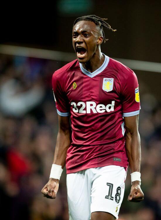 Abraham with Aston Villa